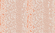 Leopard in Coral Rose – 100% Linen Fabric by the Yard | Supply Showroom