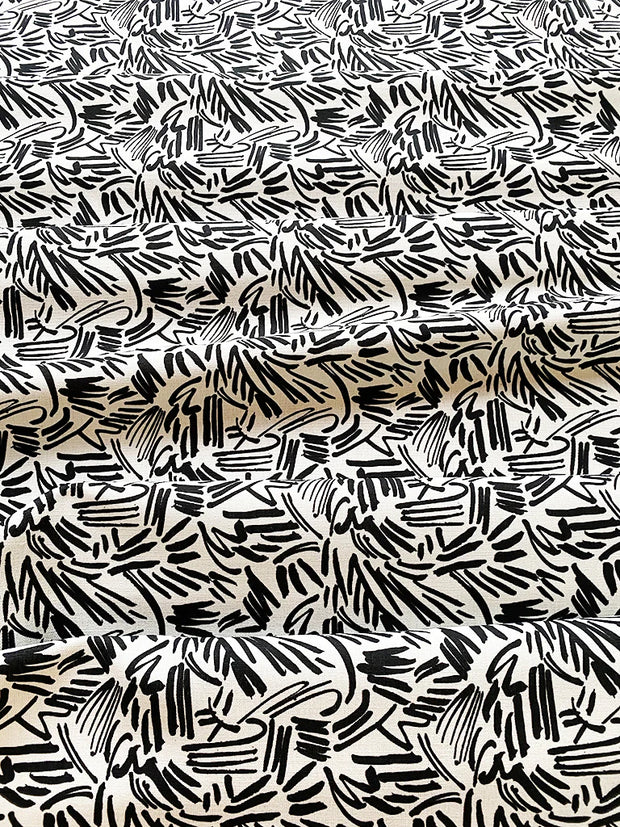 Lieu Abandonné Fabric - Linen Cotton Nylon Blend - Premium Quality | Supply Showroom