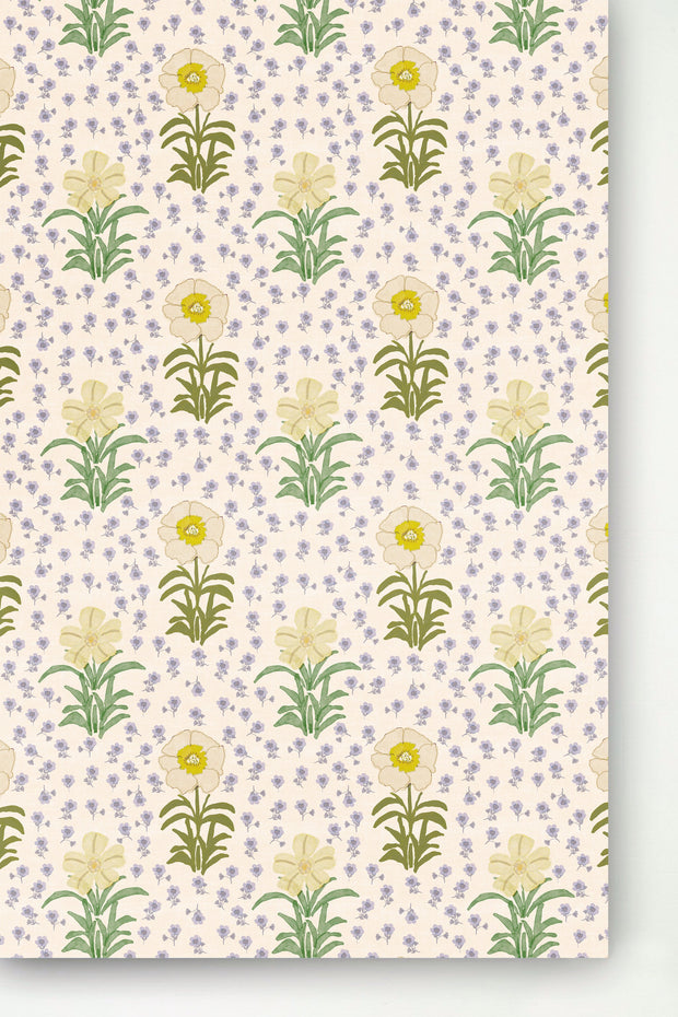 Canvas Wallpaper – Emmaline | Traditional Non Woven Panels