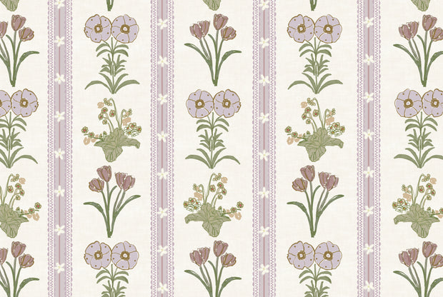 Heather Virginia Linen/Cotton Canvas Fabric – 54" Width, 24" x 13.25" Repeat