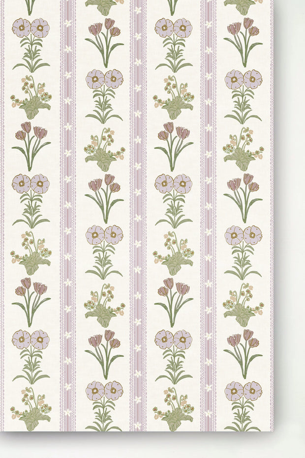 Heather Wallpaper – Virginia |Traditional Non Woven Panels