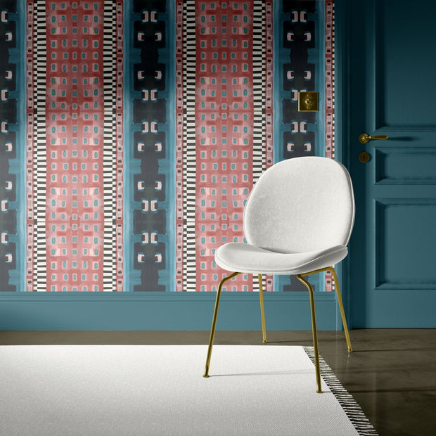 Mecca Wallpaper | Clay Coated, 27" Width, Sold by the Yard