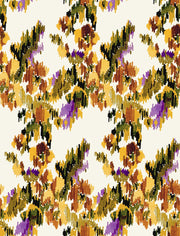 Saffron & Marigold Wallpaper – Moire Collection | Double Roll