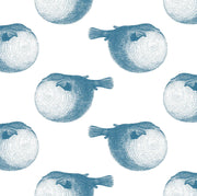 Blueprint Wallpaper by Mr. Blow – 51" Wide, Straight Match Design