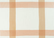 Clay & Salt Pink on White Fabric | 100% Belgian Linen