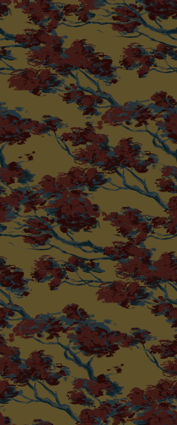 Olive Wallpaper – Cypress | 34" Fineweave Texture, By Yard