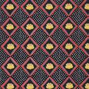 Onyx - Peony Fabric - Screen Printed 100% Linen | Supply Showroom
