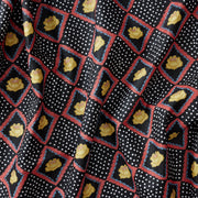 Onyx - Peony Fabric - Screen Printed 100% Linen | Supply Showroom