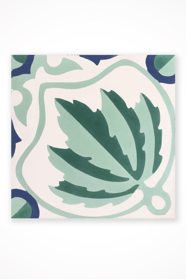 Vert Clair/Vert Fonce/Blanc/Navy - Tile
