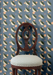 Blissful Blue Faerie Wallpaper – Nonwoven 10m Roll, 48.7cm Repeat