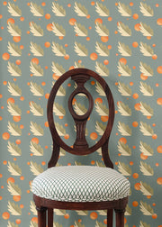 Bonnie Blue Faerie Wallpaper – Nonwoven 10m Roll, 48.7cm Repeat