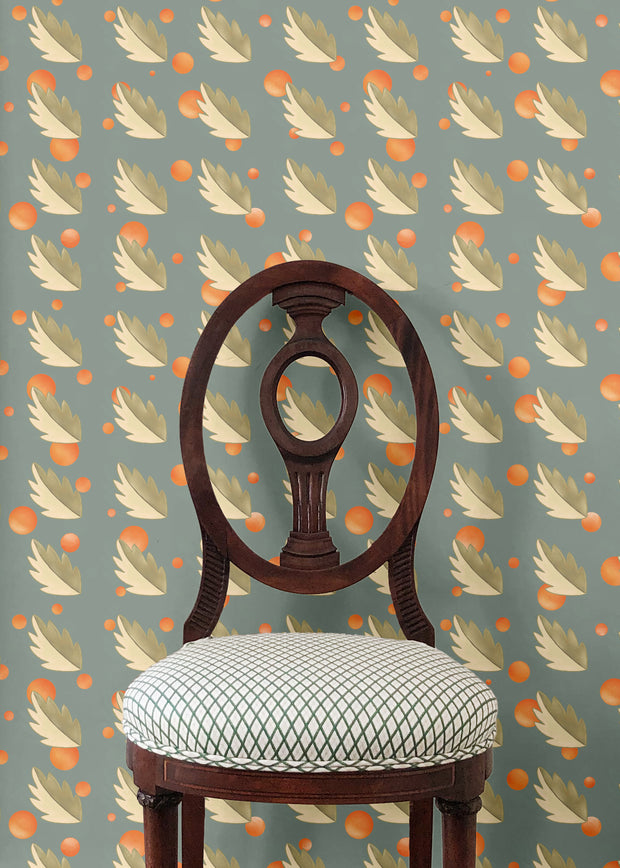 Bonnie Blue Faerie Wallpaper – Nonwoven 10m Roll, 48.7cm Repeat