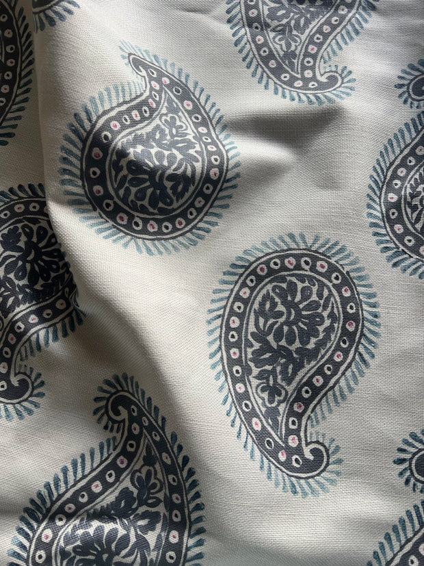 Teardrops - Paisley Fabric - Linen Cotton Blend | Supply Showroom