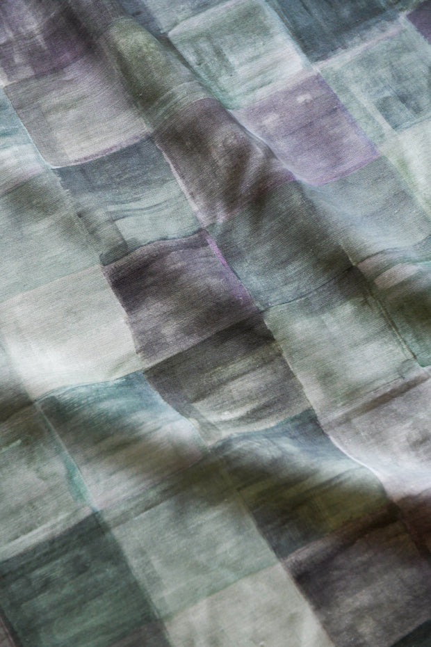Early Morning - Plaid Fabric - 100% Linen | Supply Showroom