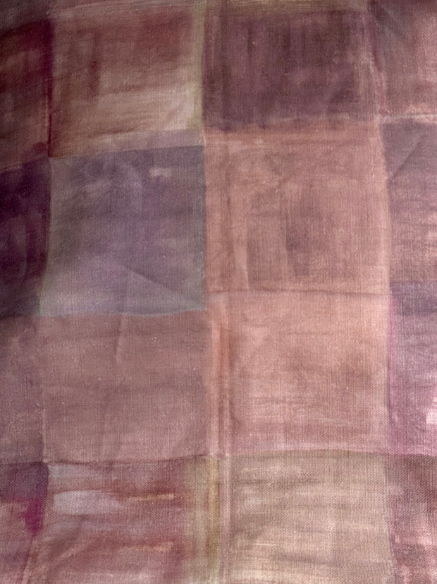 Pink Prosciutto - Plaid Fabric - 100% Linen | Supply Showroom