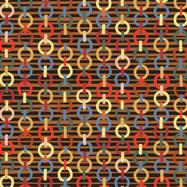 Multi - Paper Chain - 100% Linen Fabric - Premium Quality | Supply Showroom
