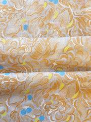 Beige Paradeisos Fabric - Linen Cotton Nylon Blend - Premium Quality | Supply Showroom