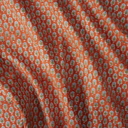 Red Clay - Periwinkle Fabric - Hand Blocked Linen Cotton | Supply Showroom