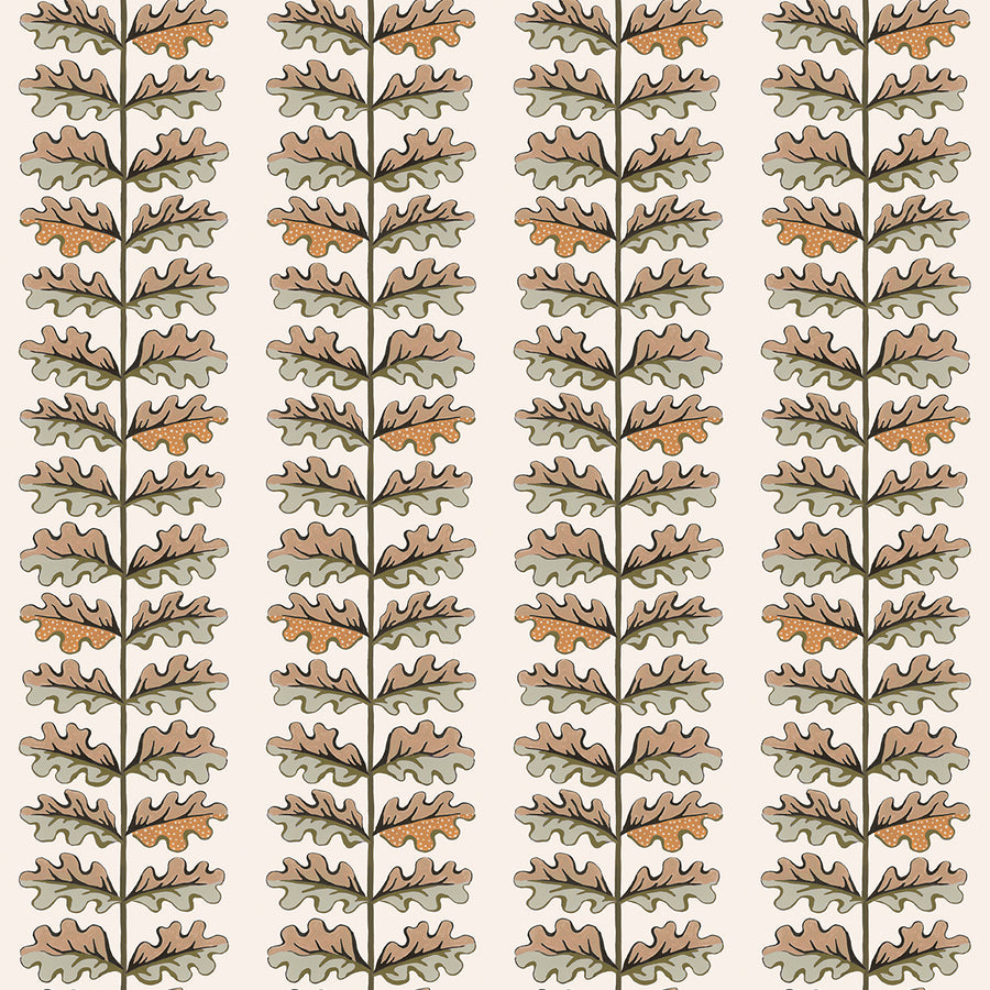 Sage Quercus Wallpaper – Textured Non Woven Pattern Roll – SUPPLY Showroom