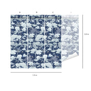 Dark Blue - Aleteo Wallpaper | 50cm x 10m Panels