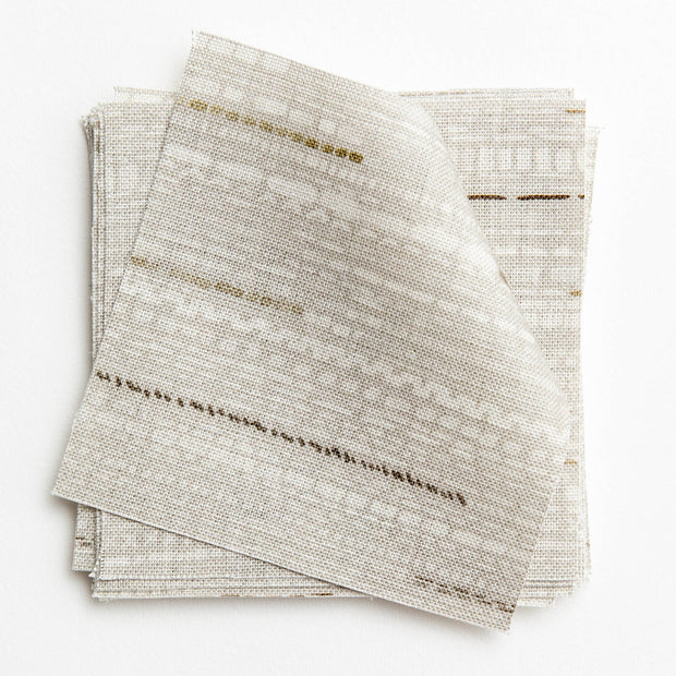 Driftwood Seagrass Fabric – 100% Linen by Kate Nixon & Quercus & Co