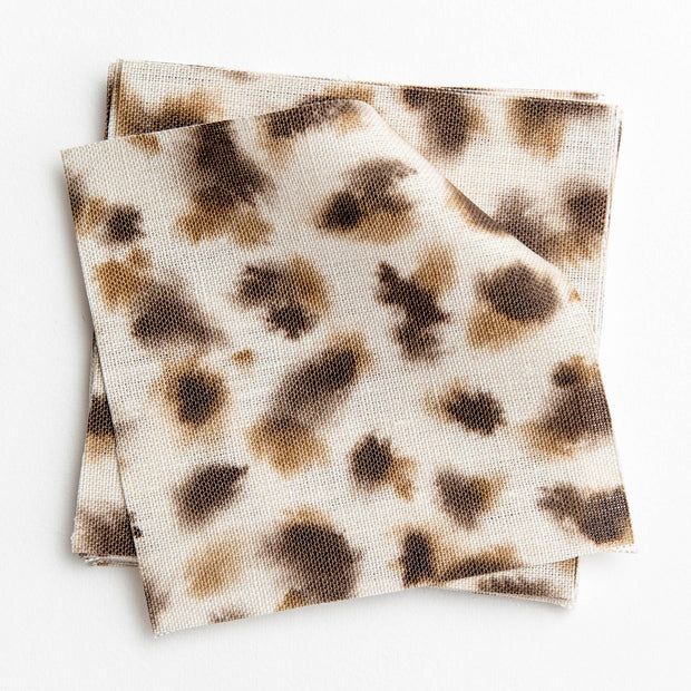 Cognac Serval Fabric – 100% Linen by Kate Nixon & Quercus & Co