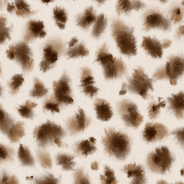 Teddy Bear Serval Wallpaper – Kate Nixon x Quercus & Co | Half Drop