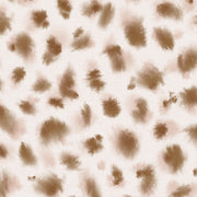 Toffee Rose Serval Wallpaper – Kate Nixon x Quercus & Co | Half Drop