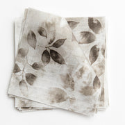 Cinder Smoke Bush Fabric – 100% Linen by Kate Nixon & Quercus & Co