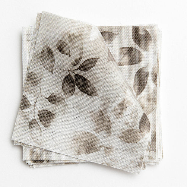 Cinder Smoke Bush Fabric – 100% Linen by Kate Nixon & Quercus & Co