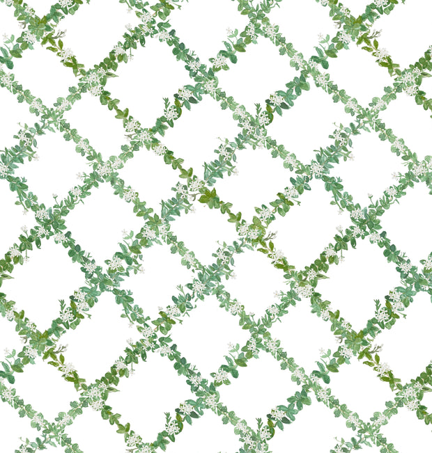 One Colorway Grasscloth Wallpaper – Star Jasmine | Natural Handcrafted Wallcovering