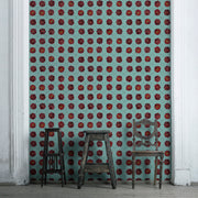 Bedside - Suzani Wallpaper - Non-Woven Fibre, Straight Match | Supply Showroom