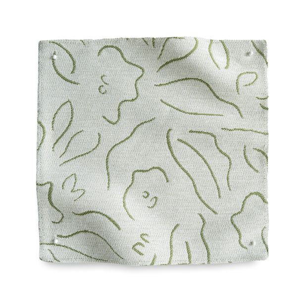 Shop Sage fabric - Sarah Louise at Supply Showroom. Reversible design made from 75% cotton and 25% linen, 140cm wide with a 78cm x 36.5cm repeat. Sold by the yard. Lead time: 1-2 weeks in stock, 6-8 weeks out of stock.