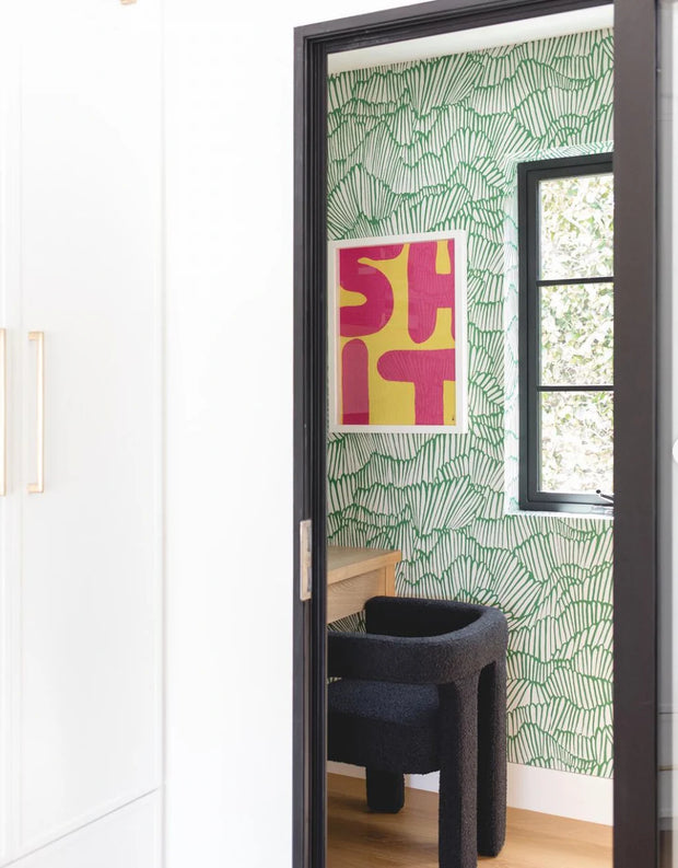 Grass is Greener Flashdance Wallpaper – Clay Coated Decor – SUPPLY Showroom