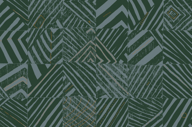 Lichen Poly Velvet - Defragmentation Fabric - 100% Polyester | Supply Showroom