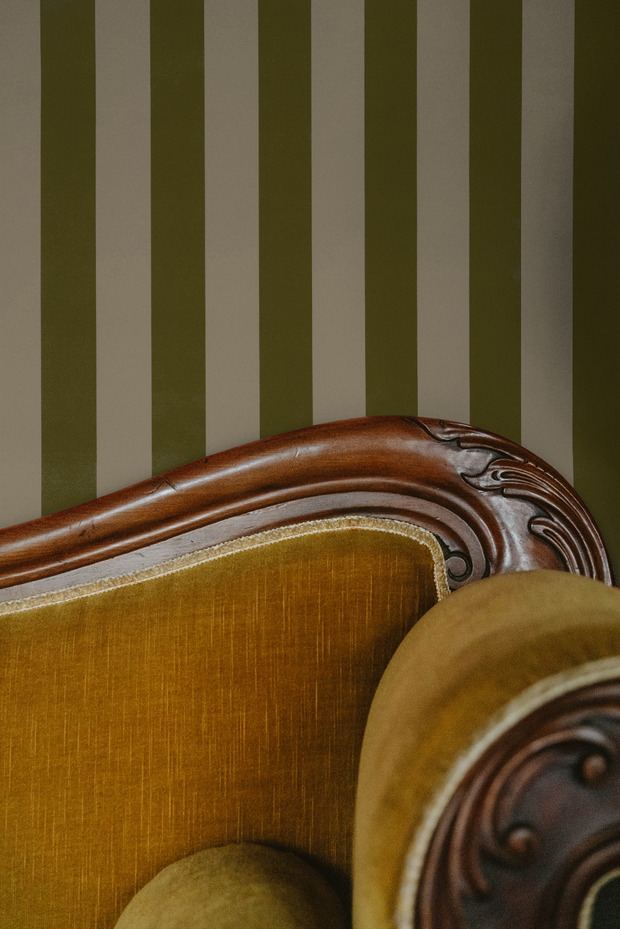 Sawdust & Sycamore - Wallpaper - Midi Stripe Custom Design | Supply Showroom