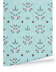 Silk Road Digby Wallpaper – 27" Wide Roll, Straight Match, Elegant Style