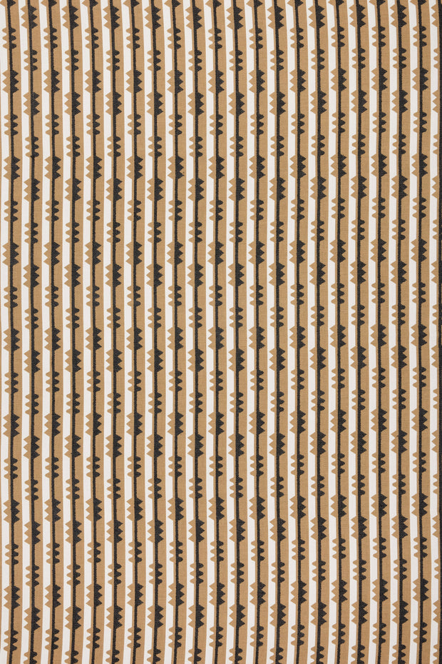 Charcoal - Spindle Stripe Fabric - 100% Acrylic Sunbrella® | Supply Showroom