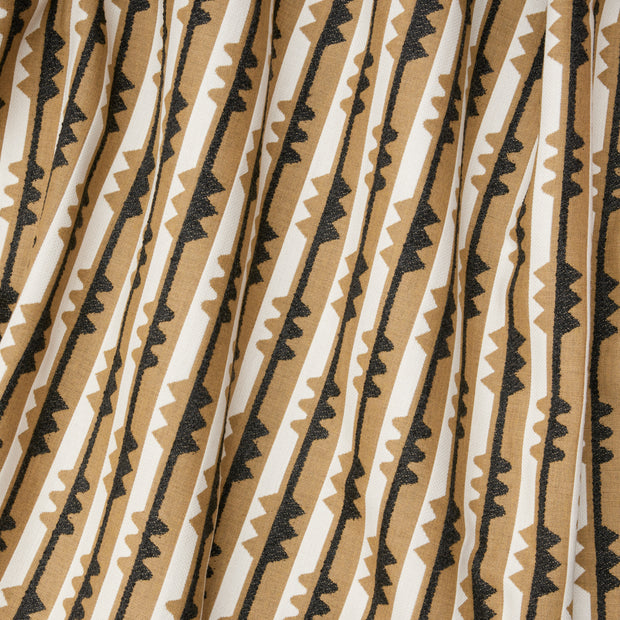 Charcoal - Spindle Stripe Fabric - 100% Acrylic Sunbrella® | Supply Showroom