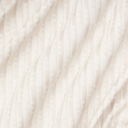 Snow - Spindle Stripe Fabric - 100% Acrylic Sunbrella® | Supply Showroom