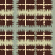Pistachio - Squiggle Tartan Grand - Linen Cotton Fabric - Premium Quality | Supply Showroom