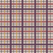 Royal - Squiggle Tartan - Linen Cotton Fabric - Premium Quality | Supply Showroom