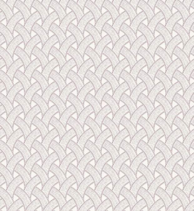 A wallpaper pattern featuring geometric squiggles in a repeatable design - Blush Wallpaper – Squiggles Design, Toll Coated, Double Roll