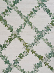 One Colorway Grasscloth Wallpaper – Star Jasmine | Natural Handcrafted Wallcovering