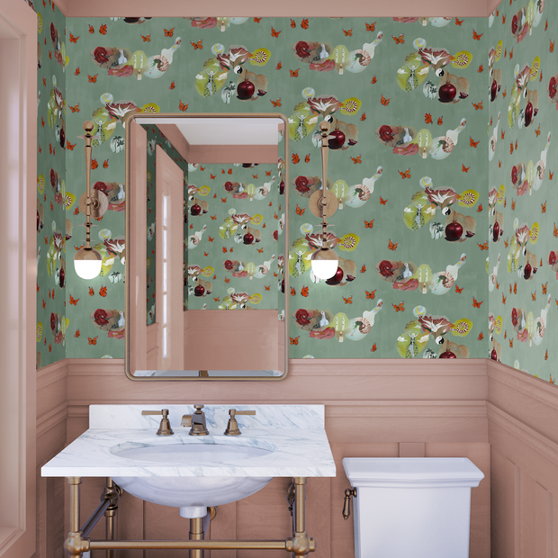 Sage Wallpaper – Tarot Collection | Toll Coated Non-Woven Designer Wallcovering