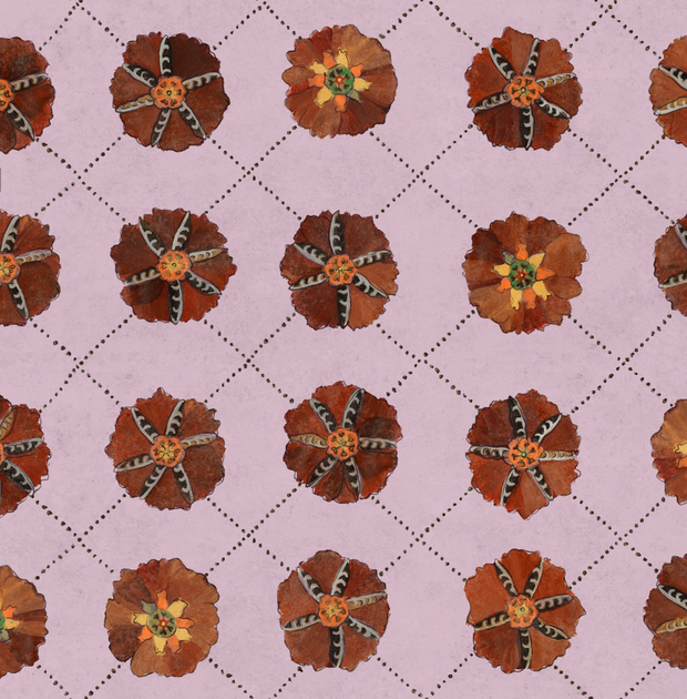 Natale - Suzani Wallpaper - Premium Quality | Supply Showroom