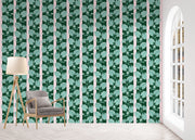 Trellis Wallpaper in Jasper & Pink Tint | Clay Coated Roll