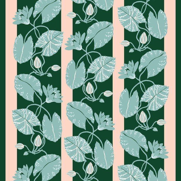 Trellis Wallpaper in Jasper & Clay | Clay Coated Roll