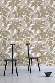 Brighten your space with the Day Tropic wallpaper, a luxury wall covering with a 28” trimmed width and 28” repeat. Sold by the yard, this tropical-inspired wallpaper adds elegance and freshness to any interior. Lead time: 2–4 weeks.