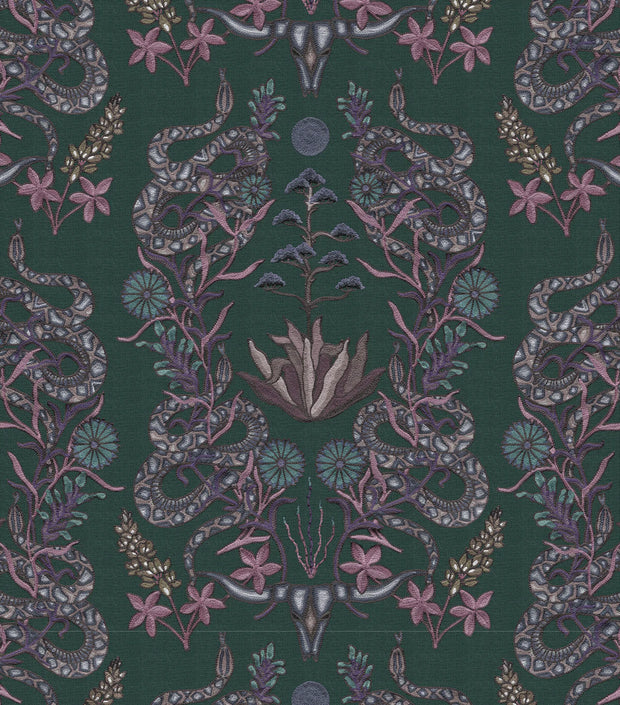 Amethyst - Texas Roads - 100% Linen Fabric - Premium Quality | Supply Showroom